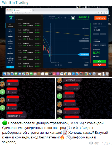 Win Bin Trading — отзывы, разоблачение