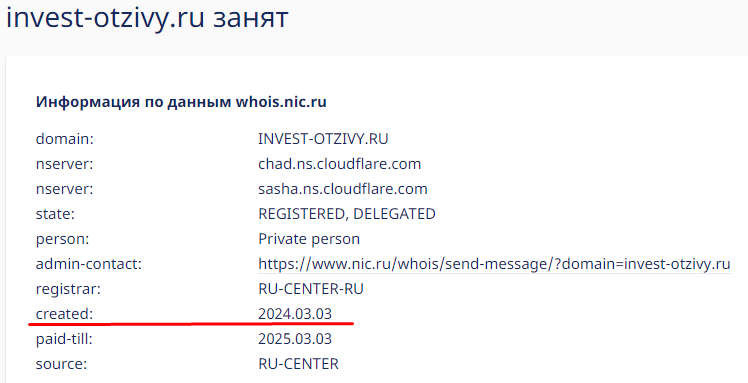 invest-otzivy.ru — отзывы, разоблачение