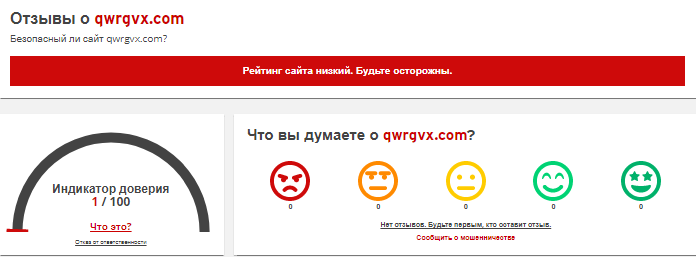 Проект QWRgvx — отзывы, разоблачение