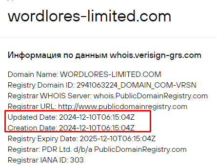 Проект Wordlore Limited — отзывы, разоблачение