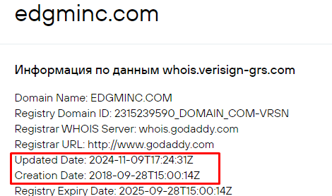 Проект ED Gminc — отзывы, разоблачение