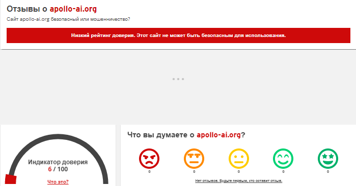 Проект Apollo AI — отзывы, разоблачение