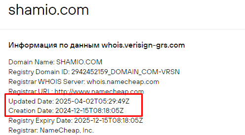 Проект Shamio — отзывы, разоблачение