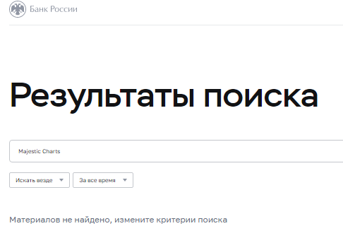 Проект Majestic Charts — отзывы, разоблачение