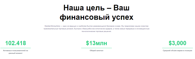 Проект MaddenMoneyDaily — отзывы, разоблачение