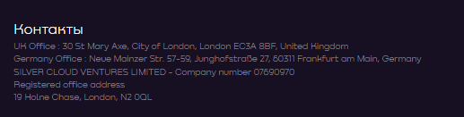 Проект SCV Limited — отзывы, разоблачение