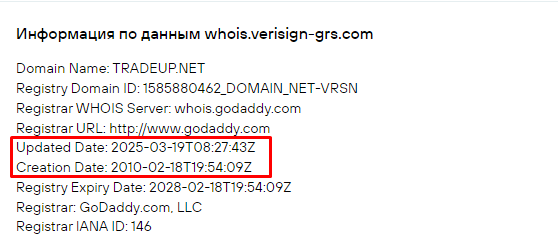 Проект TradeUp — отзывы, разоблачение